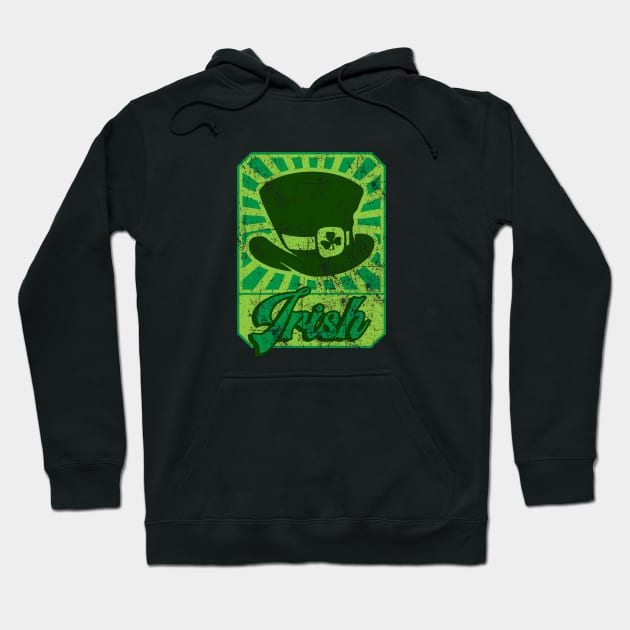 Irish Pride Lucky Vintage Hoodie by Rayrock76